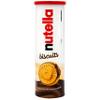 Nutella Chocolate Biscuits, Snacks, Party Food, Crunchy Biscuits with Creamy Nutella Spread Tube of 12 Biscuits, 166g view 1