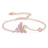 Bracelet Jewelry Heart-Shaped Pink Diamond Secret Bee Bracelet Full Of Diamonds Zircon Ladies Bracelet view 1