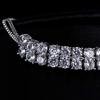 Bracelet Jewelry Women S Bracelet Double Row Round Zircon Crystal Bracelet view 2