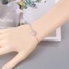 Bracelet Jewelry Women S Bracelet Simple Round Bracelet With Micro-Set Zircon view 3