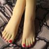 AFYH Mannequin Foot, Silica gel foot Manikins Silicone foot model for display 100% simulation of female beautiful feet realistic texture feet display view 3