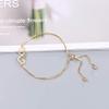 Bracelet Jewelry Women S Bracelet Simple Copper Inlaid Zircon Love Bracelet view 2