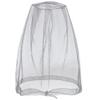 Cinvo Head Net Hat - Bug Face Netting for No See Ums, Insects & Gnats - Spacious Net Room - Free Stock Pouches - Grey view 1