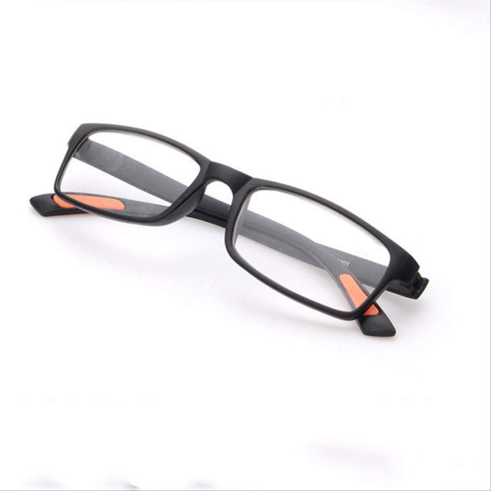 3 Pack Ultralight Reading Glasses Women Men Square Vintage Elegant Presbyopia Eyeglasses Protective Glasses Foldable +150 Black