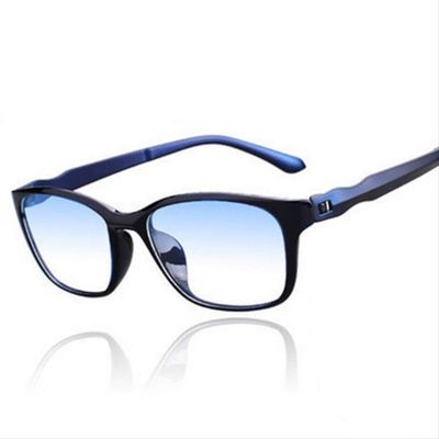 2 Pack,Reading Glasses Men Anti Blue Presbyopic Eyeglasses Antifatigue Computer Eyewear Protective Glasses Foldable +300 Blue