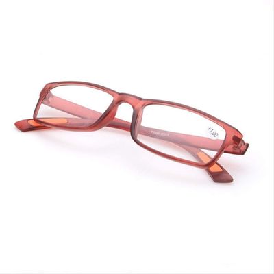 3 Pack Ultralight Reading Glasses Women Men Square Vintage Elegant Presbyopia Eyeglasses Protective Glasses Foldable +200 Red