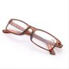 3 Pack Ultralight Reading Glasses Women Men Square Vintage Elegant Presbyopia Eyeglasses Protective Glasses Foldable +350 Tawny view 1