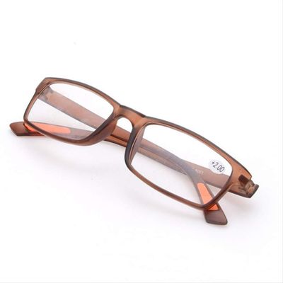 3 Pack Ultralight Reading Glasses Women Men Square Vintage Elegant Presbyopia Eyeglasses Protective Glasses Foldable +300 Tawny