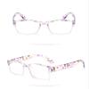 2 Pack, Hyperopia Reading Glasses Men Women Hd Resin Lens Presbyopic Reading Glasses Protective Glasses Foldable +250 3 view 1