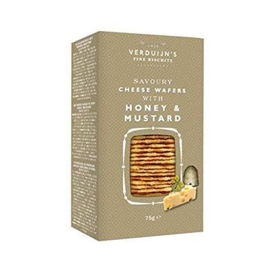 VERDUIJN'S - Waffles with cheese, honey and mustard 85 g - Pack of 12 units