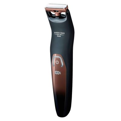 Beurer HR 6000 Body Groomer for Wet and Dry Face and Body Shaving Double Sided Stainless Steel Razor Blade Adjustable Comb Attachment