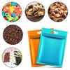 200 Pieces Mylar Zip Lock Bags Aluminum Foil Bags, Flat Metallic Mylar Foil Flat ZipLock Food Storage Bags Pouch (Multicolor, 7 x 10 cm) view 4