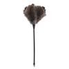 Liyeehao Handmade Duster Real Ostrich Feather Duster, Mini Anti-Static Feather Dusters Cleaning Tool with Wooden Handle, for Books for Keyboard, Washable view 3