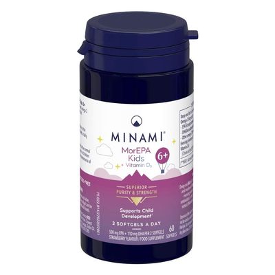 Minami Morepa Mini 6+ Omega-3 Epa 60 Softgels, 120 g