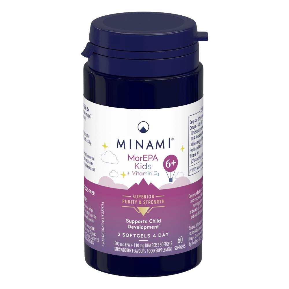 Minami Morepa Mini 6+ Omega-3 Epa 60 Softgels, 120 g