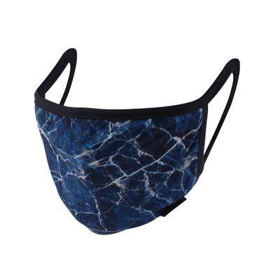 Blue Electric Design Face Covering