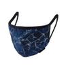Blue Electric Design Face Covering view 1
