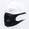 2 Pack Unisex Reusable Face Mask Protection Washable Facial Skin Mouth Nose Shield Breathable Bike Motorcycle Sport (Black Mask) view 1