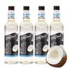 DaVinci Gourmet 4 x Sugar Free Coconut Syrup 720ml view 1