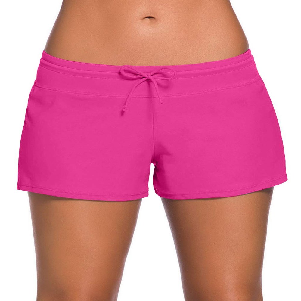 ChinFun Board Shorts Women's Swimswear Tankini Swim Briefs Swimsuit Bottom Boardshorts Beach Trunks - - XX-Large
