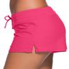 ChinFun Women's Board Shorts Swimswear Bottoms Tankini Swim Bathing Briefs Swimsuit Boardshorts Beach Trunks with Liner, Original-fushcia, XL view 2