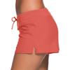 ChinFun Women's Board Shorts Swimswear Bottoms Tankini Swim Bathing Briefs Swimsuit Boardshorts Beach Trunks with Liner, Size Improved-coral Red, XX-Large view 2