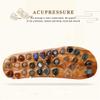 XWZJY Acupressure Foot Massager Massage Slippers Sandals Shoes with Jade Stones and Tourmalines Acupressure Point Care Magnet Therapy Pain Relief for Men Women view 3