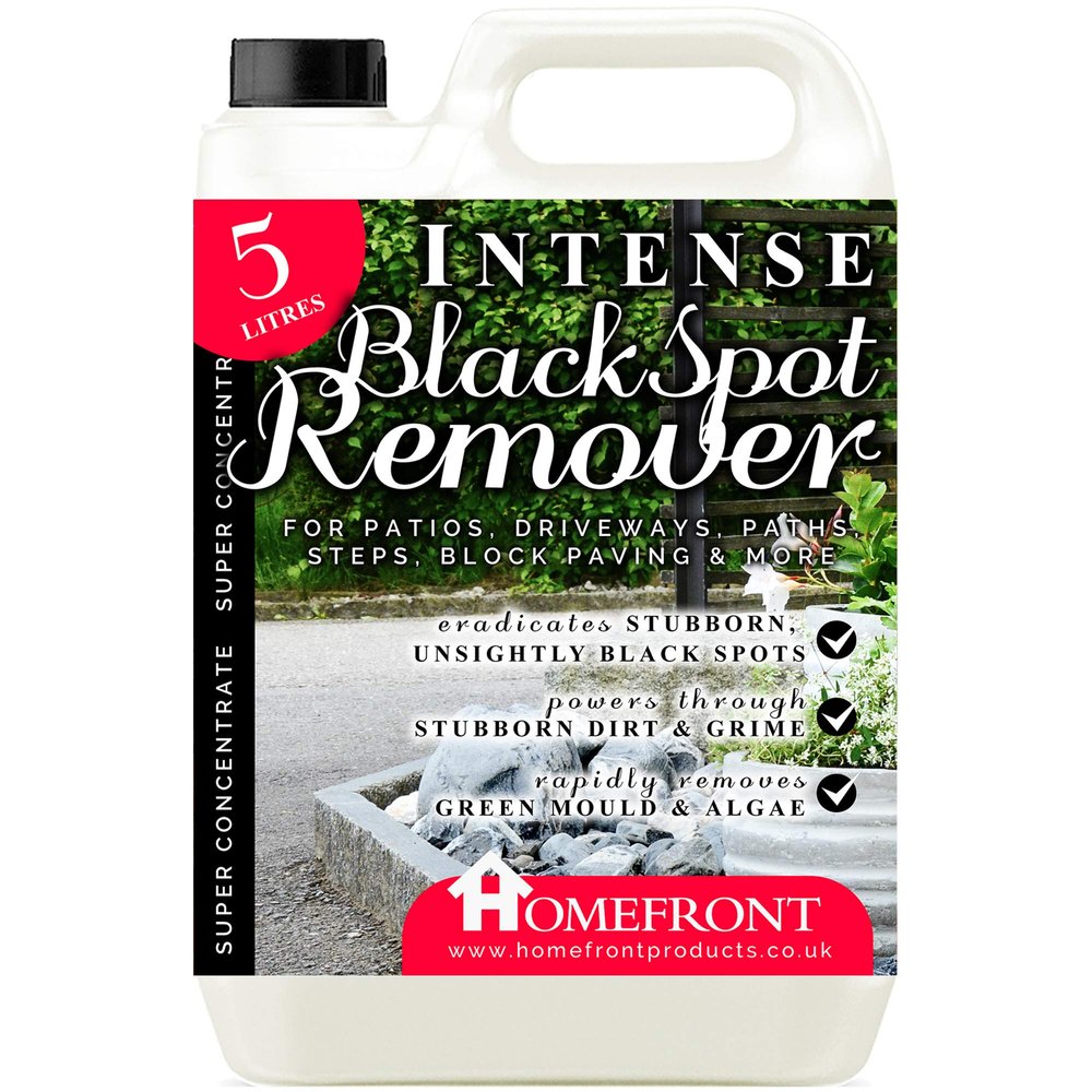 Homefront Intense Black Spot Remover - Deeply Cleans to Remove Black Spots, Dirt and Grime - Easy to Use and Fast Acting Formula (5 Litres)