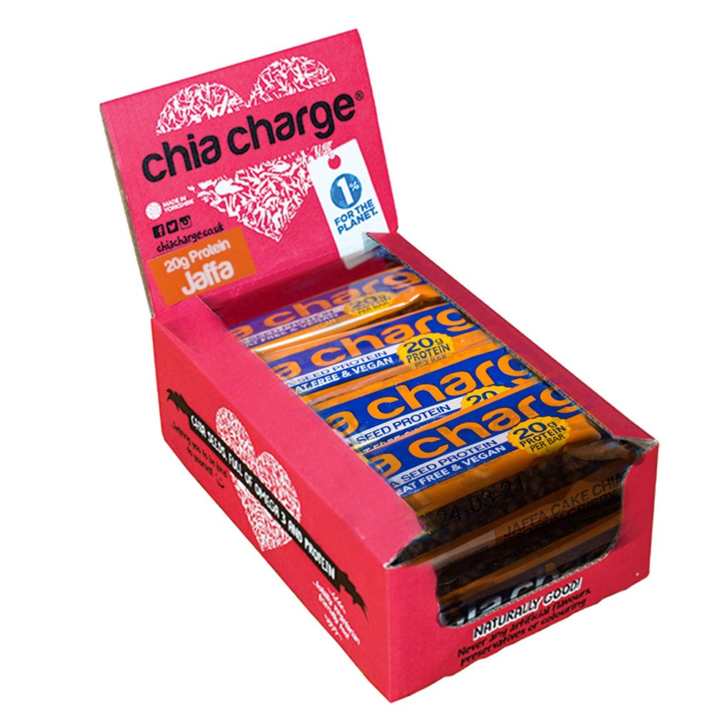High Protein Bars - Sports Nutrition Vegan Protein Bar - 20g Protein Healthy Snack Bars for Adults - Gluten Free Nutritional- 10 x 60g (Pack of 10) Jaffa Cake