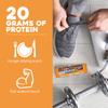 High Protein Bars - Sports Nutrition Vegan Protein Bar - 20g Protein Healthy Snack Bars for Adults - Gluten Free Nutritional- 10 x 60g (Pack of 10) Jaffa Cake view 4