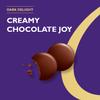 Cadbury Darkmilk Buttons Chocolate Bag, Dark Chocolate, 90g view 3