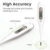 Digital Thermometer, Oral Thermometer Adults Kids Babies, Accurate Fast Switchable Body Temperature Thermometer, Gray view 3