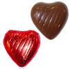 100 Hearts, Milk Chocolate Hearts Red Foil Wrapped, Luxury UK Made Chocolate-The Chocolate Factory view 1
