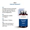Calcium Magnesium Vitamin D - 800mg Calcium Carbonate - CalciumSupplement with Magnesium and Cholecalciferol - 90 Vegan Tablets Nutralie view 3