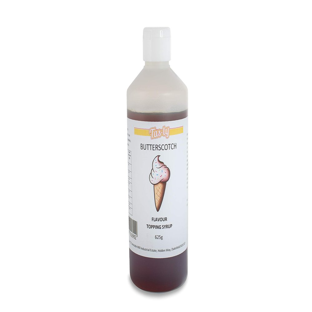 TAS-TY BUTTERSCOTCH Ice Cream Topping Sauce 625g (6)