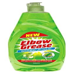 1x Elbow Grease Washing Up Liquid Apple Fresh Degreaser Dish Soap Kitchen 740ml