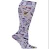 Cherokee Fashionsupport Women Knee High 8-15 mmHg Compression Sock, We Love Caregivers, Plus view 1