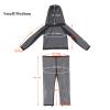 4 Pieces Mosquito Net Suit  Jacket Hood & Pants & Mitts & Socks Sets, Light-Weight & Breathable Mesh Clothing (Small/Medium(1 Pack)) view 3