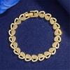 Bracelet Jewelry Ladies Bracelet Gold-Plated Heart Bracelet view 2