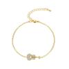 Bracelet Jewelry Women S Adjustable Bracelet Sparkling Zircon Violin Bracelet view 1