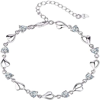 Bracelet Jewelry Women S Bracelet Crystal Zircon Heart Bracelet