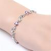 Bracelet Jewelry Women S Silver-Plated Bracelet Zircon Bracelet With Dolphin Bay Lovers view 3