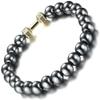 Bracelet Jewelry Men S Bracelet Black Magnet Single Row Bracelet view 1