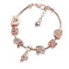 Bracelet Jewelry Women S Bracelet Heart-To-Heart Bracelet With Diamond Beaded Bracelet view 1