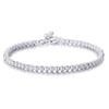 Bracelet Jewelry Women S Silver-Plated Bracelet Full Frosted Round Bead Bracelet view 1