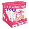 Kiddylicious Strawberry & Banana Smoothie Melts - Delicious Snacks for Kids - Suitable for 12+ Months - 4 Packs of 4 (16 Total) view 1