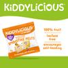 Kiddylicious Banana, Mango & Passionfruit Smoothie Melts - Delicious Snacks for Kids - Suitable for 12+ Months - 4 Packs of 4 (16 Total) view 3