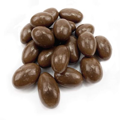 Dark Chocolate Covered Almonds - Whole Almonds Coated with Dark Chocolate (500 GR)