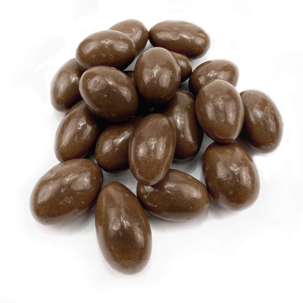 Dark Chocolate Covered Almonds - Whole Almonds Coated with Dark Chocolate (500 GR)