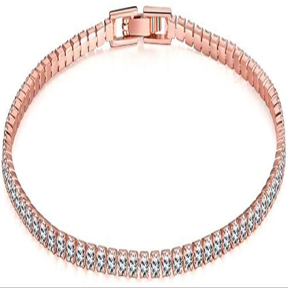 Bracelet Jewelry Women S Bracelet Copper Gold-Plated Zircon Bracelet